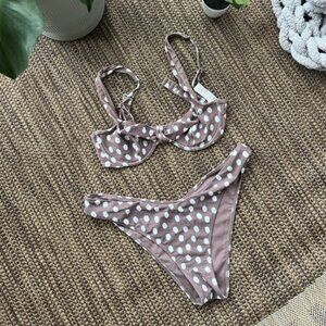 Abercrombie Spotted Bikini